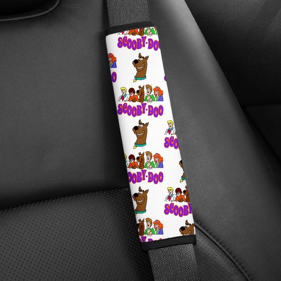 Scooby Doo Seat Belt Cover, Car Coaster & Air Freshener - Picture 4 of 6